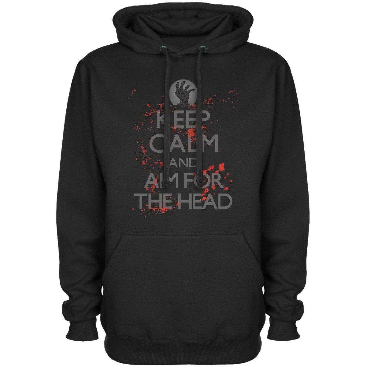 Funny Keep Calm And Aim For The Head Hoodie product image 1