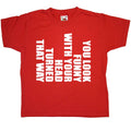 Funny With Your Head Turned Kids T-Shirt product image 1