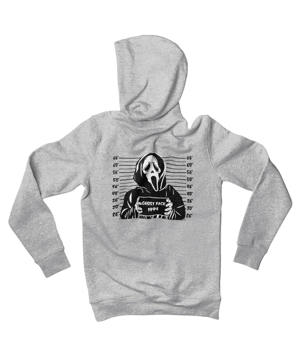 Ghostface Mugshot Horror Film Tribute Adult Back Printed product image 4