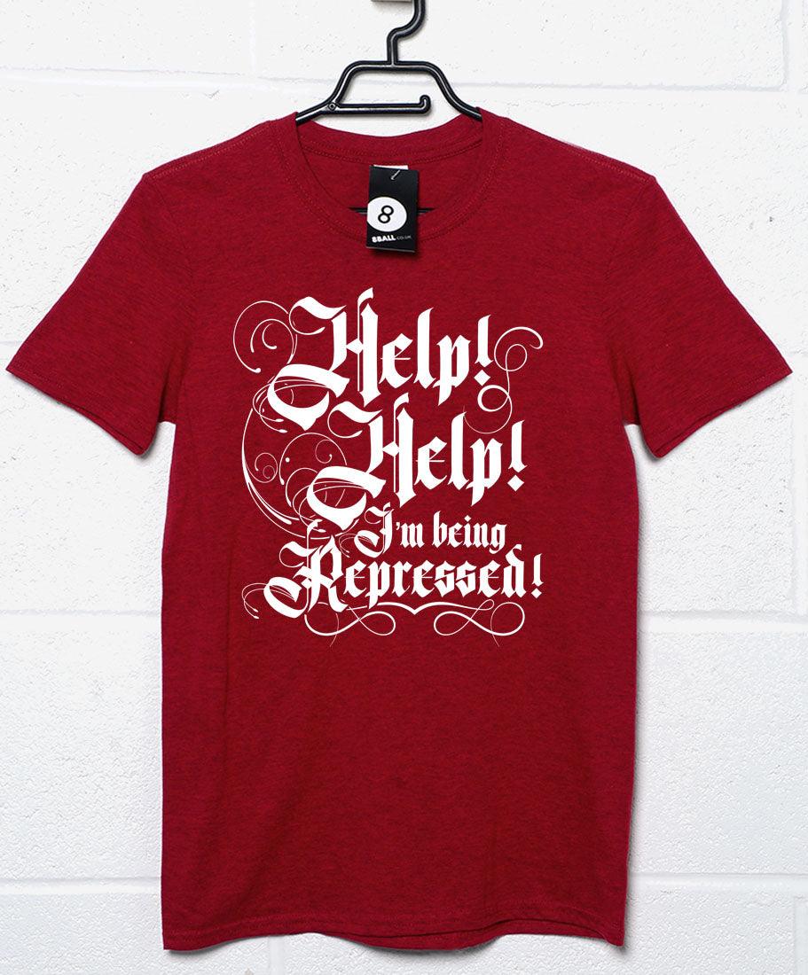 Help I'm Being Repressed T-Shirt product image 3