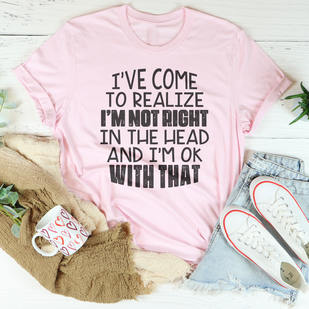 "I've Come to Realize I'm Not Right in the Head" – Crewneck product image 4