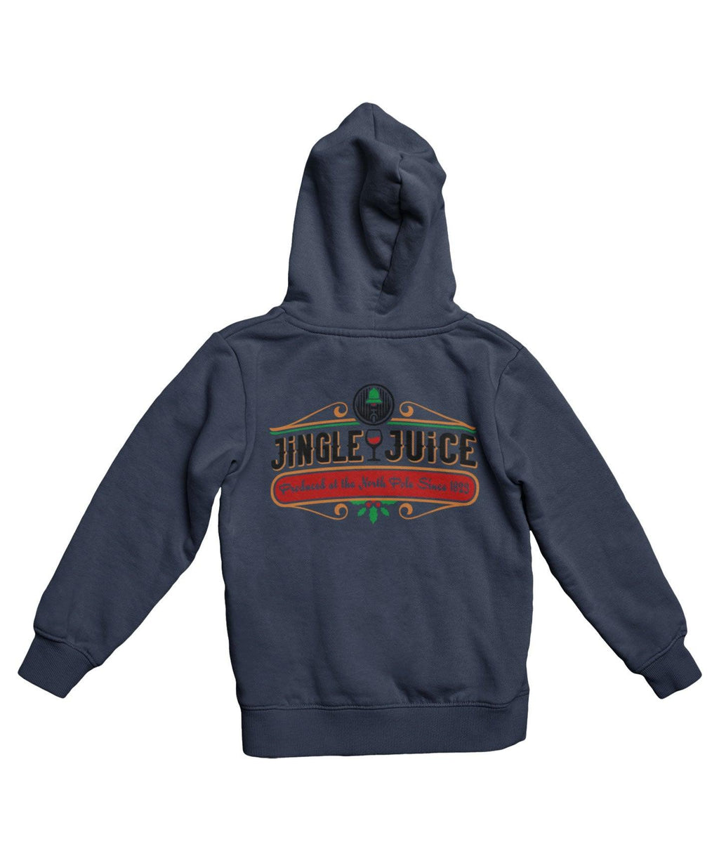 Jingle Juice Colour Back Printed Christmas Hoodie product image 1