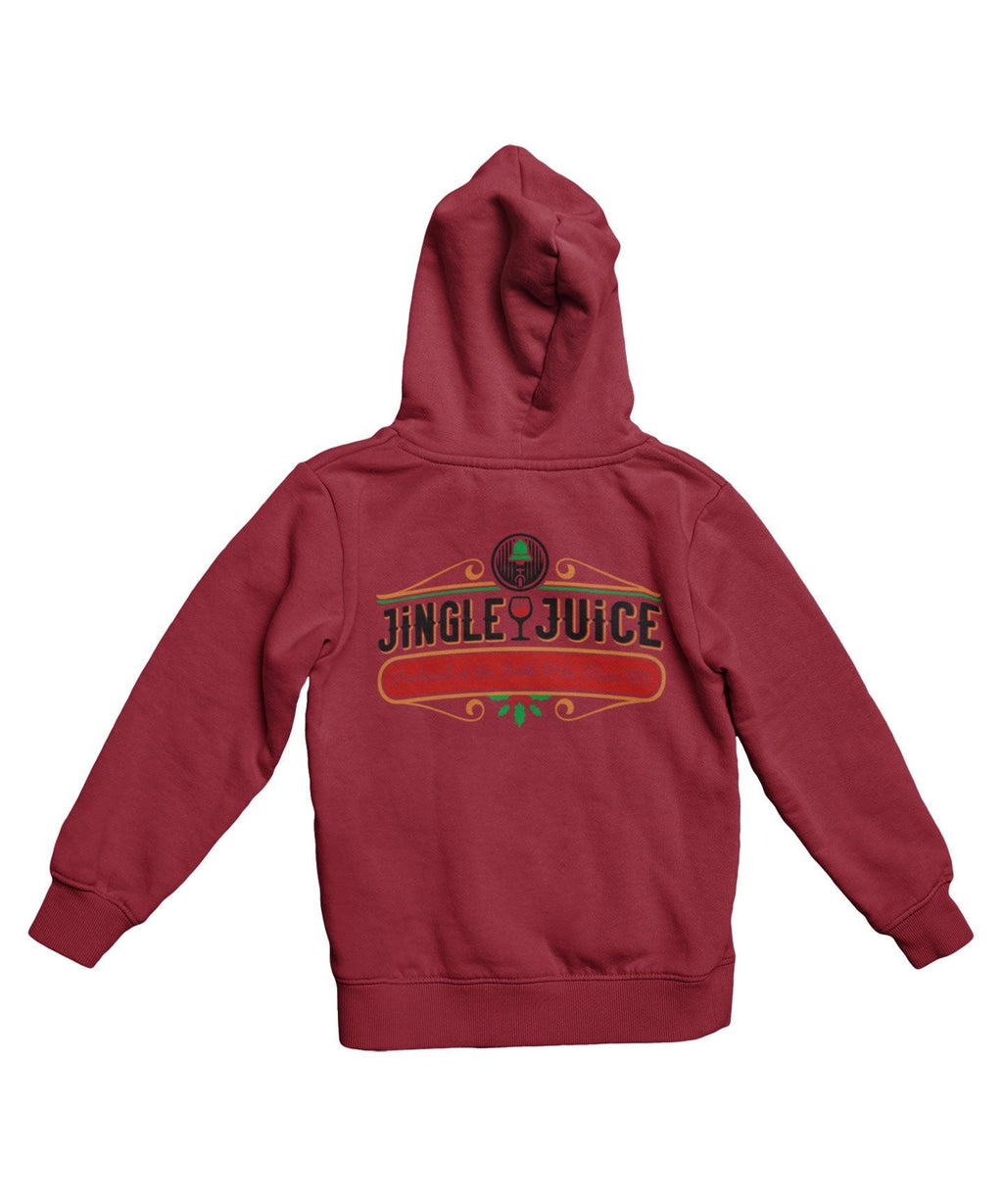 Jingle Juice Colour Back Printed Christmas Hoodie product image 3