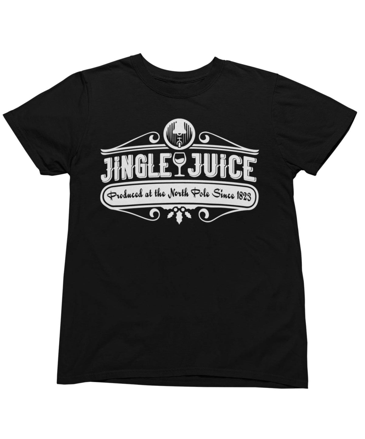 Jingle Juice Mono Christmas Unisex T-Shirt product image 3
