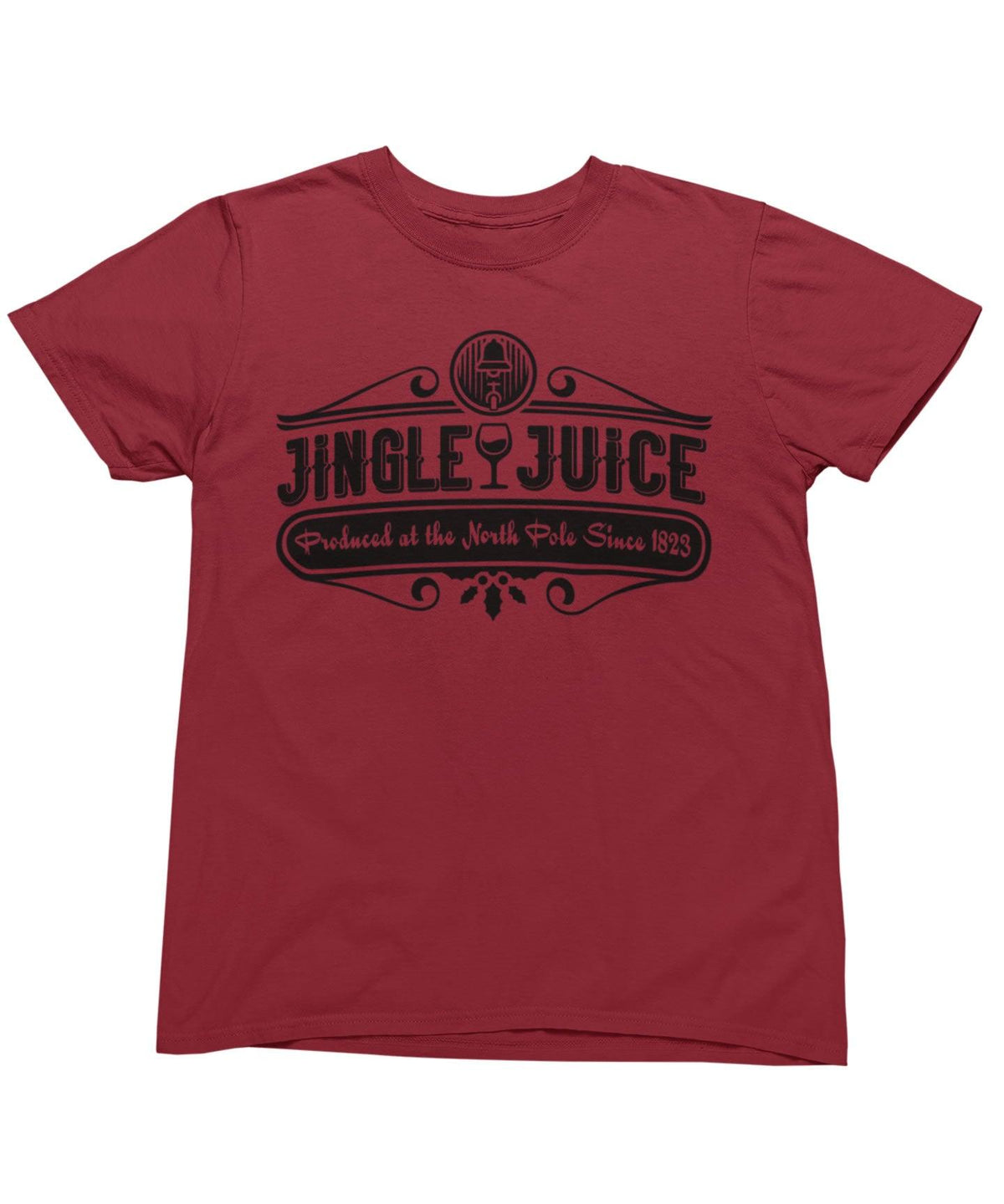 Jingle Juice Mono Christmas Unisex T-Shirt product image 1