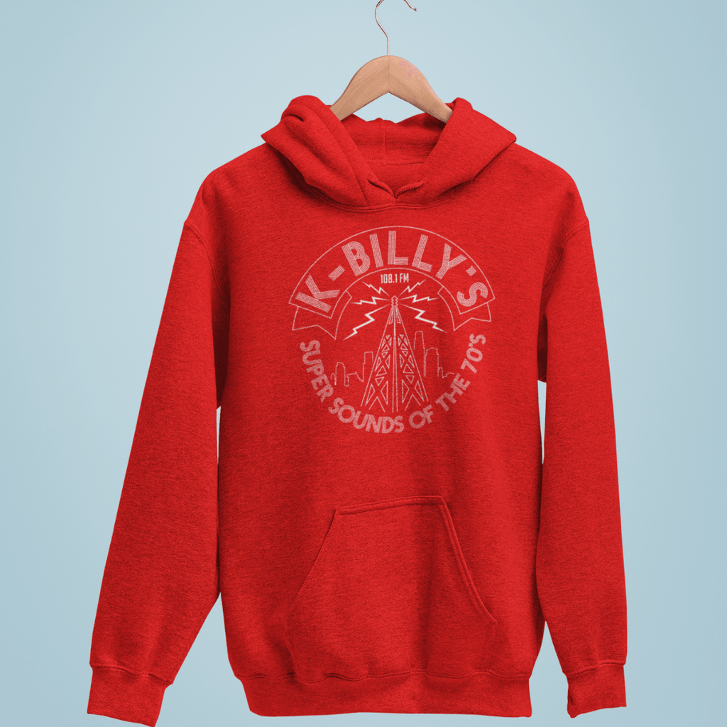 K Billy's Radio Mast Logo Printed Hoodie product image 2