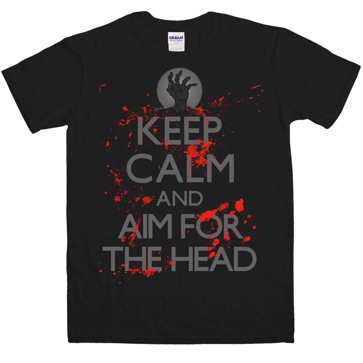 Keep Calm And Aim For The Head T-Shirt product image 1