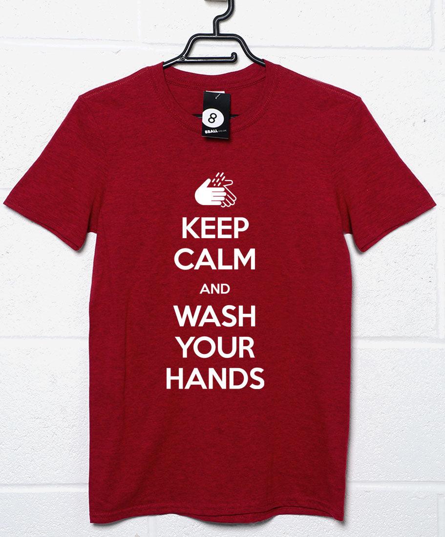 Keep Calm and Wash Your Hands T-Shirt product image 1