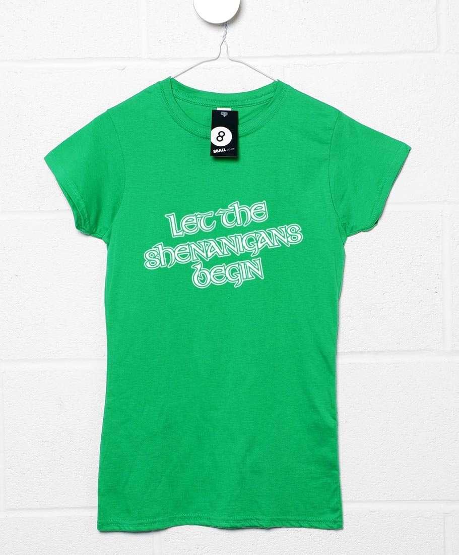 Let the Shenanigans Begin Womens Style T-Shirt product image 1