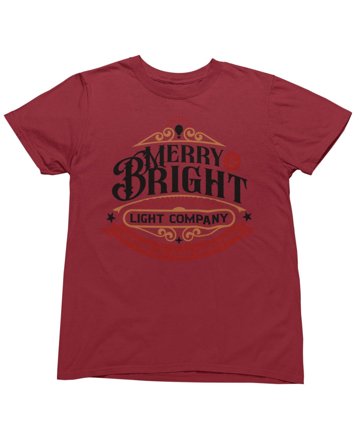 Merry Bright Light Company Christmas T-Shirt product image 4