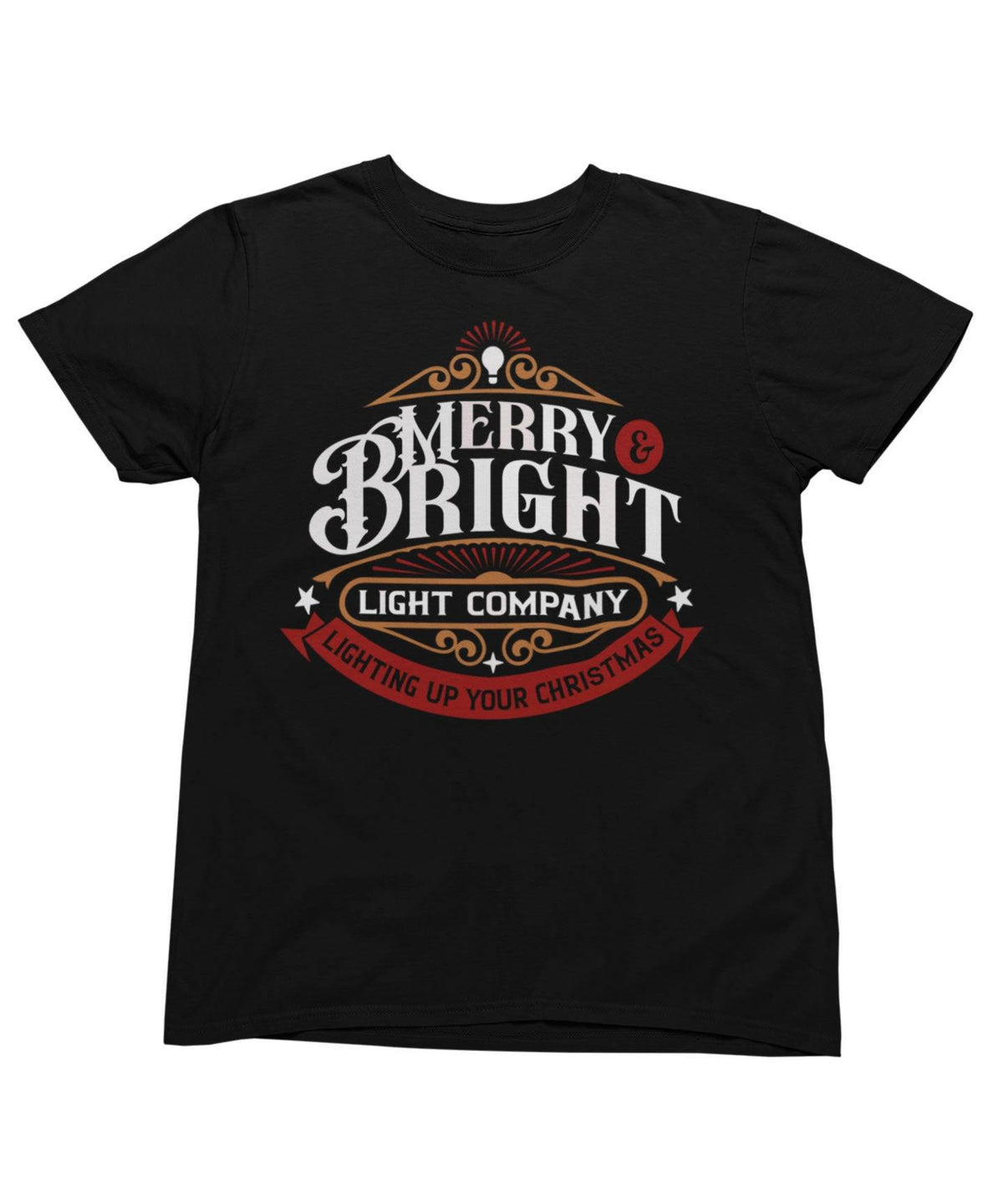 Merry Bright Light Company Christmas T-Shirt product image 1