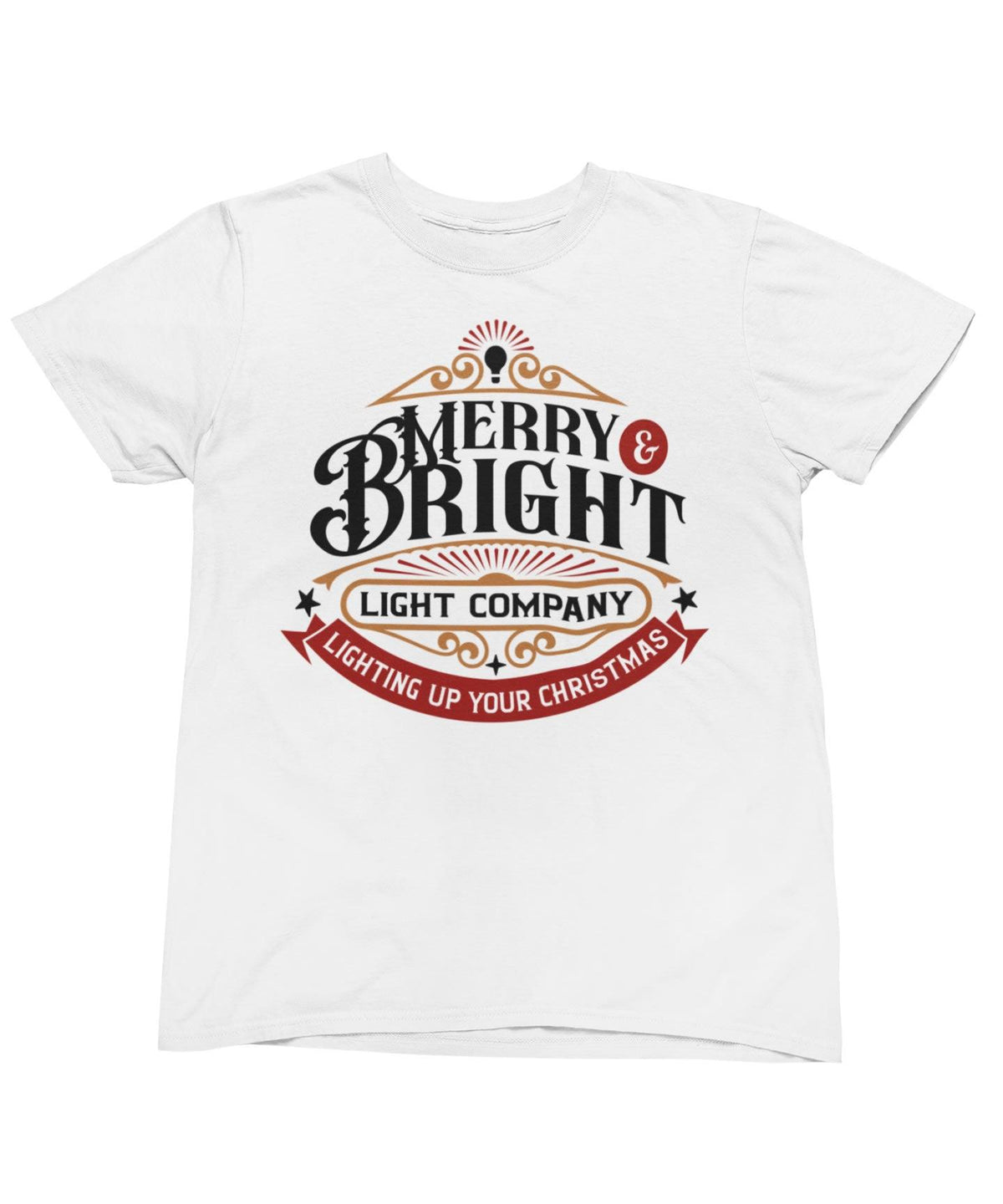 Merry Bright Light Company Christmas T-Shirt product image 2