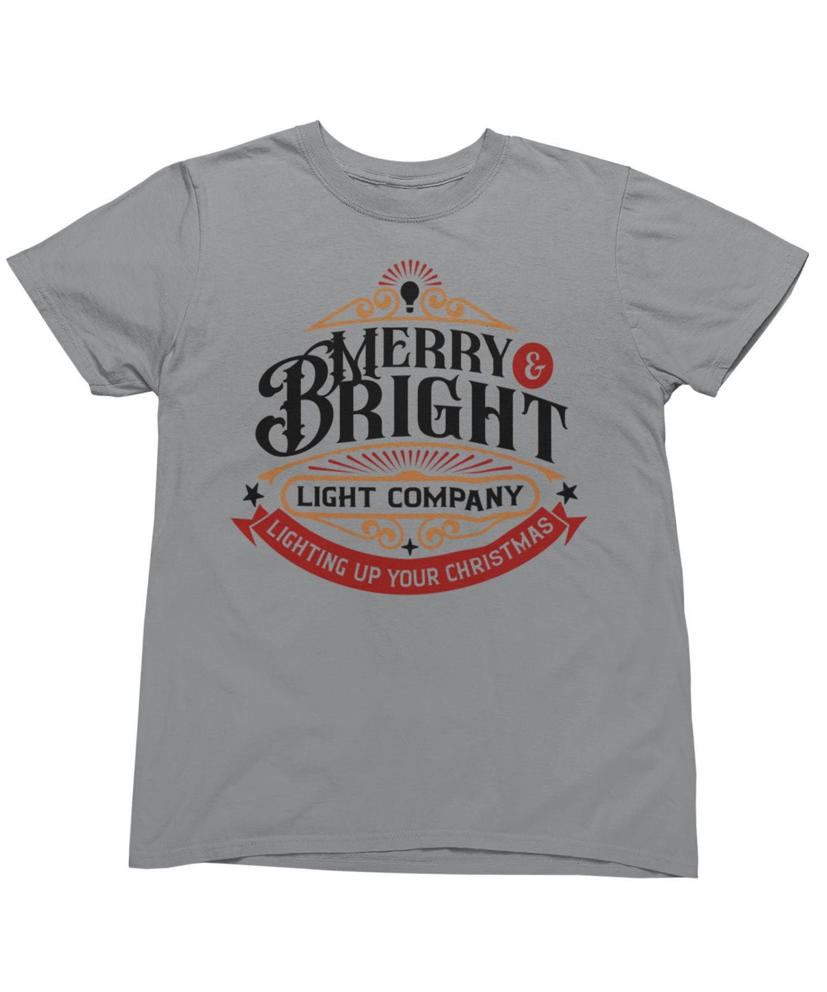 Merry Bright Light Company Christmas T-Shirt product image 3