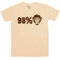 Nerd Geek Science Men's 98 % Chimp T-Shirt product image 1