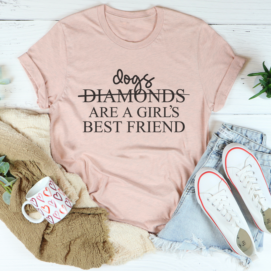 "Dogs Are A Girl's Best Friend" – Relatable Dog Mom Graphic product image 4