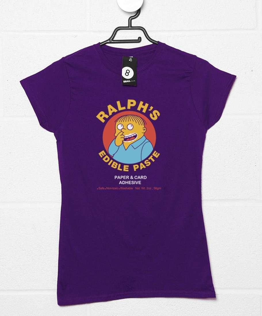 Ralph's Edible Paste Fitted Womens T-Shirt product image 1