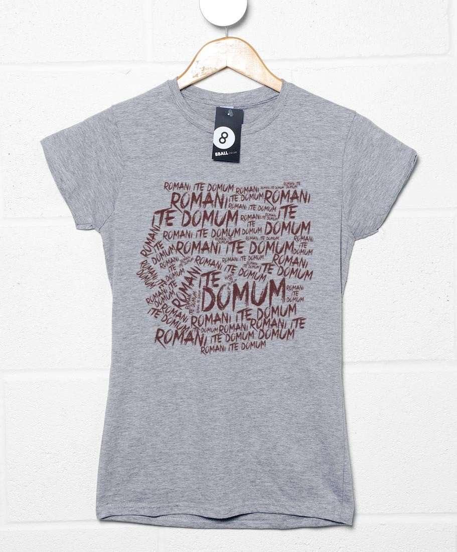Romani Ite Domum T-Shirt for Women, Inspired By Monty Python product image 1
