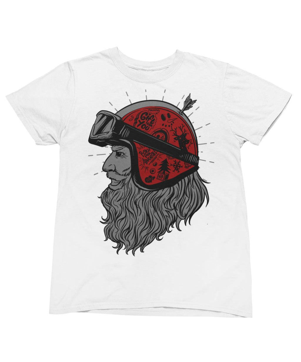 Santa Time To Ride Unisex Christmas T-Shirt product image 1