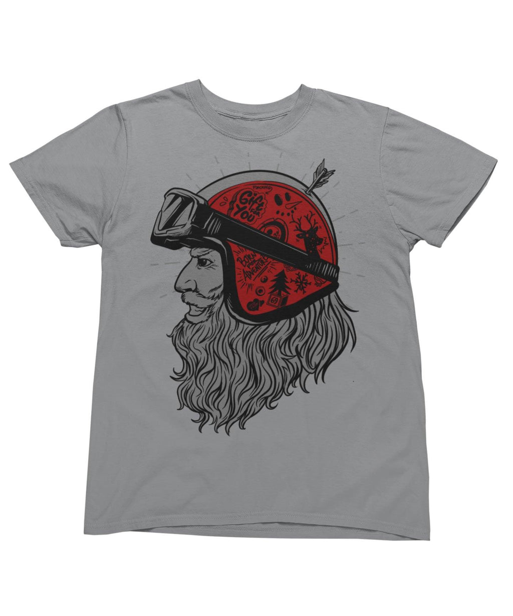 Santa Time To Ride Unisex Christmas T-Shirt product image 3