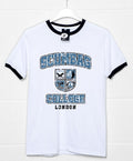 Scumbag Crest Collegiate Style Ringer T-Shirt product image 1