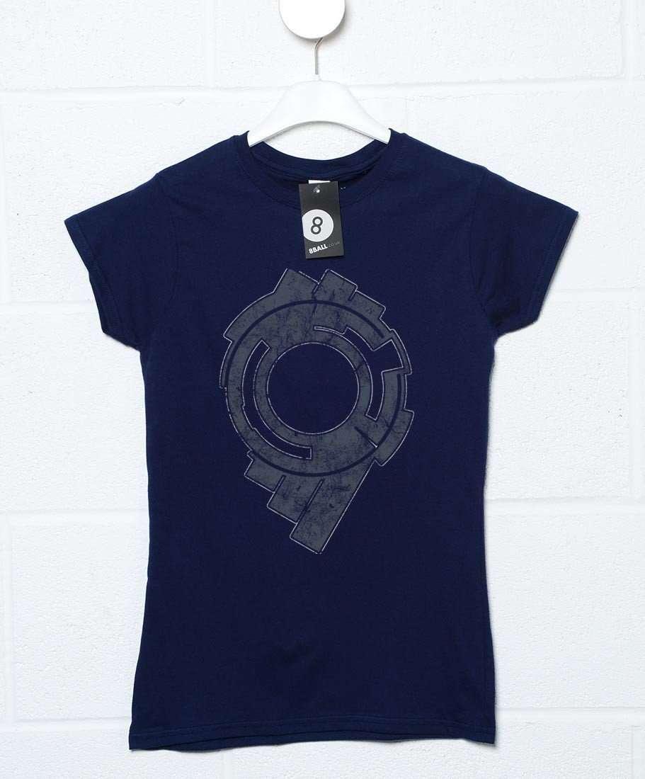 Section 9 Big Print Fitted Womens T-Shirt product image 1