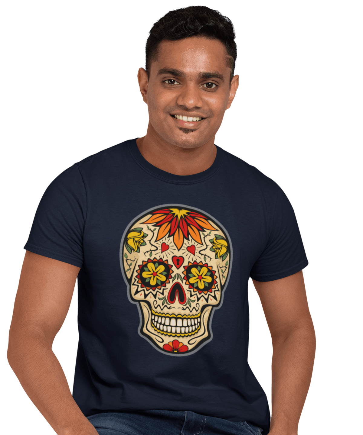 Skull Tattoo Design T-Shirt | as worn by Juan Moore Joke product image 16
