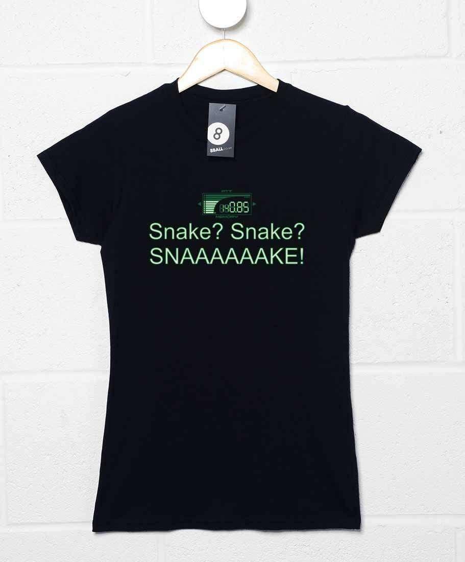 Snaaaaaake Fitted Womens T-Shirt product image 1