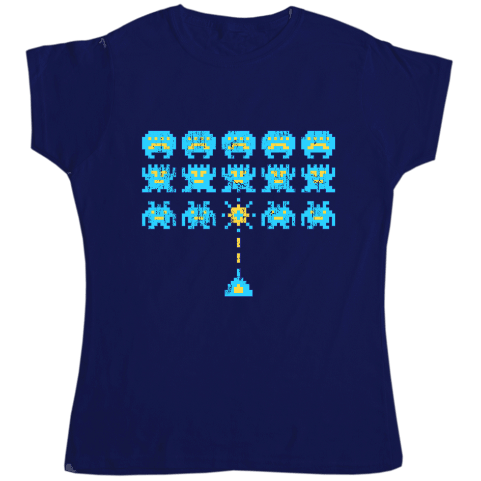 Space Invaders Womens T-Shirt product image 2