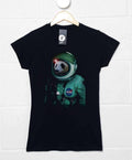Space Panda Womens Fitted T-Shirt product image 1