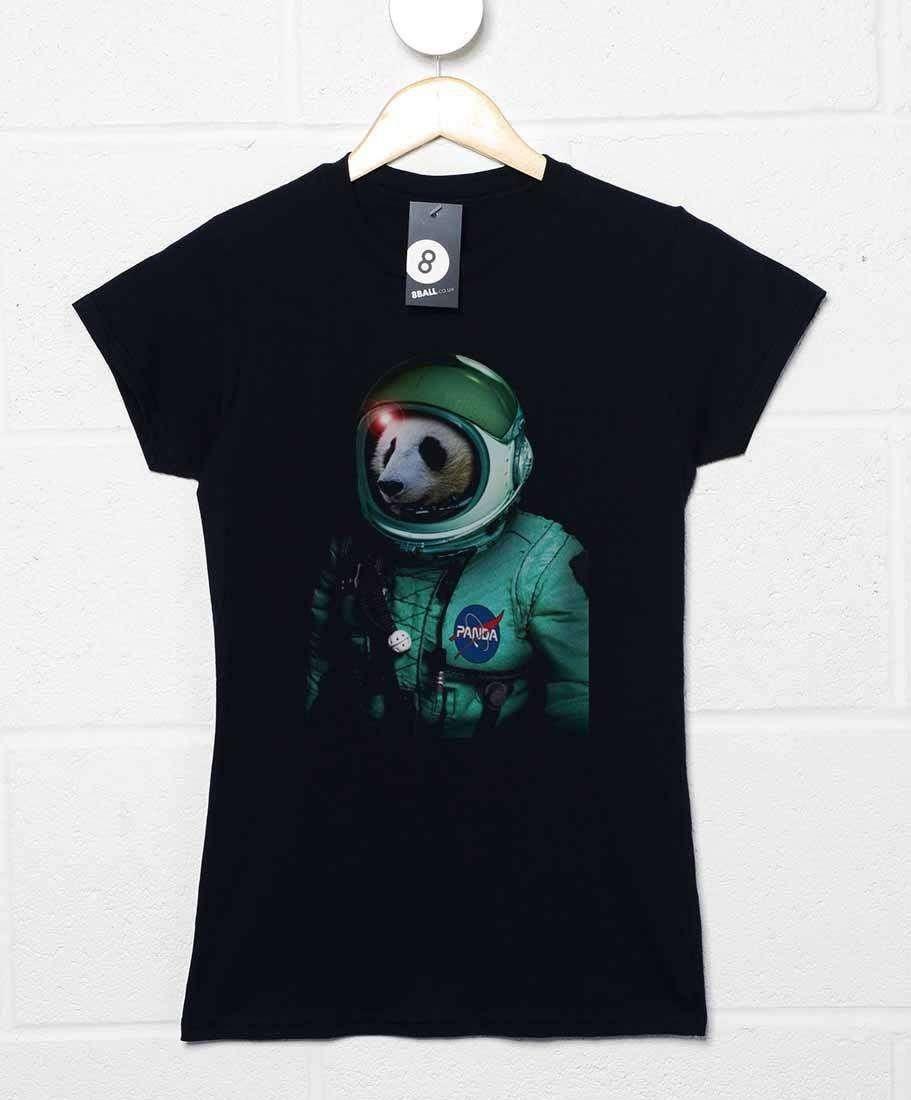 Space Panda Womens Fitted T-Shirt product image 1