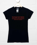Stranger Eighties Womens Fitted T-Shirt product image 1