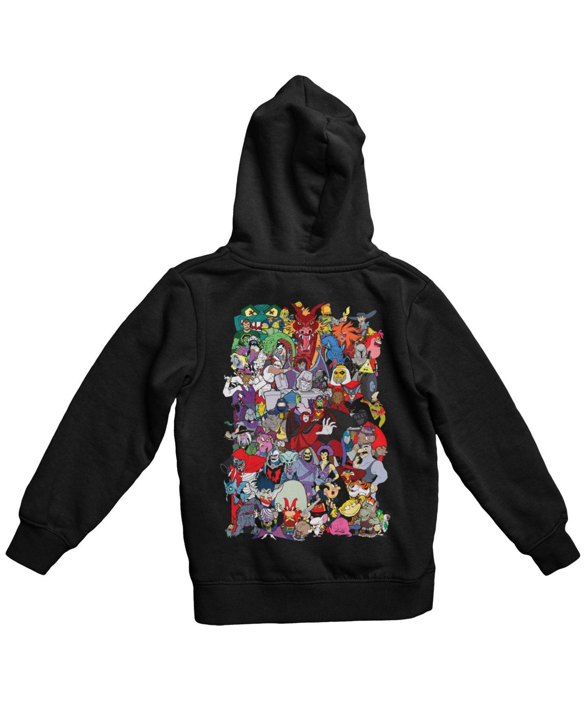 Top Notchy Bad To The Bone Back Printed Hoodie product image 3