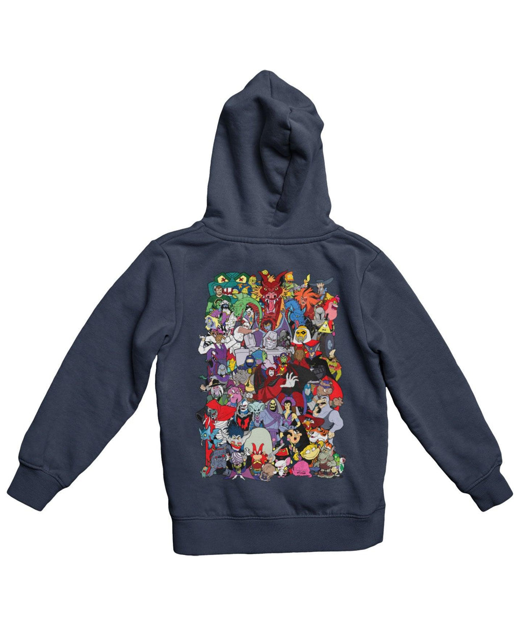 Top Notchy Bad To The Bone Back Printed Hoodie product image 2