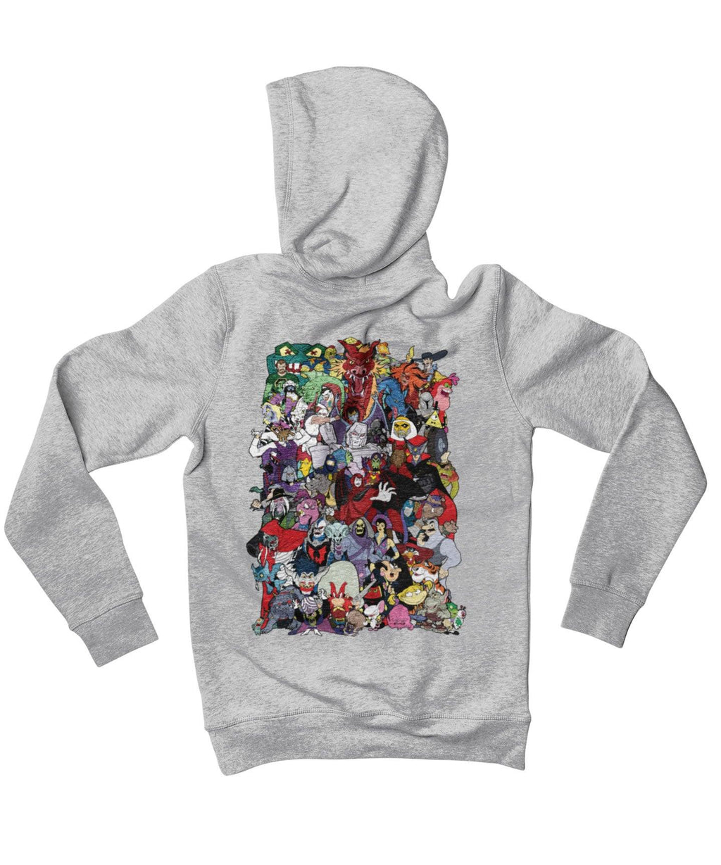 Top Notchy Bad To The Bone Back Printed Hoodie product image 1