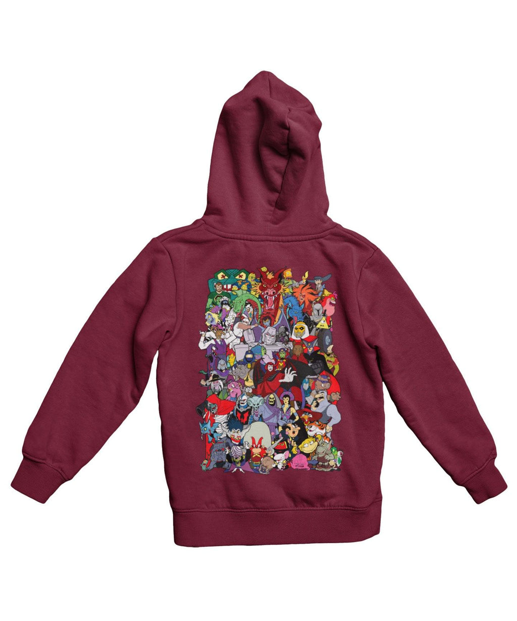 Top Notchy Bad To The Bone Back Printed Hoodie product image 4