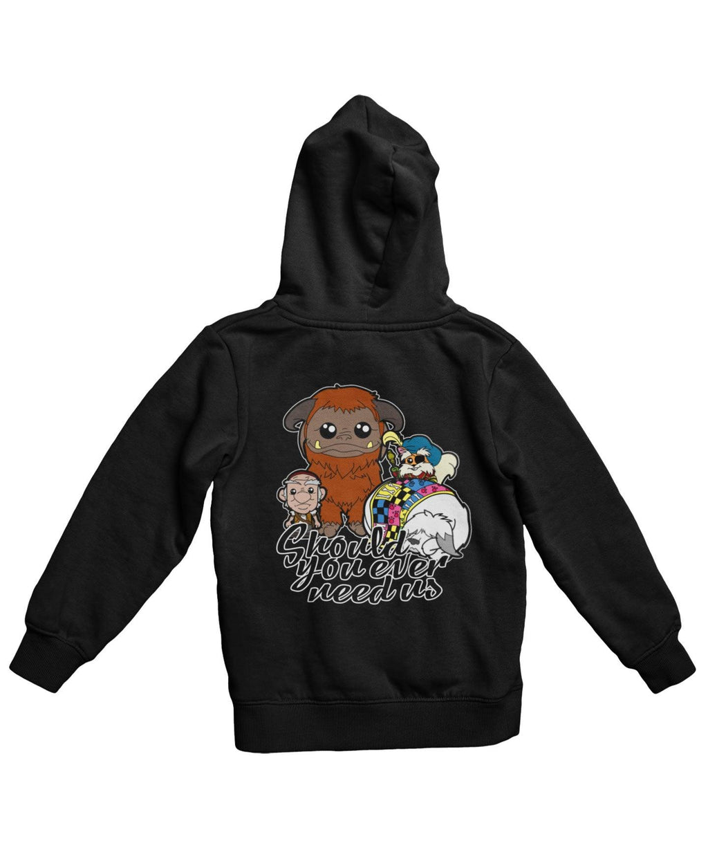 Top Notchy Should You Ever Need Us Back Printed Hoodie product image 1