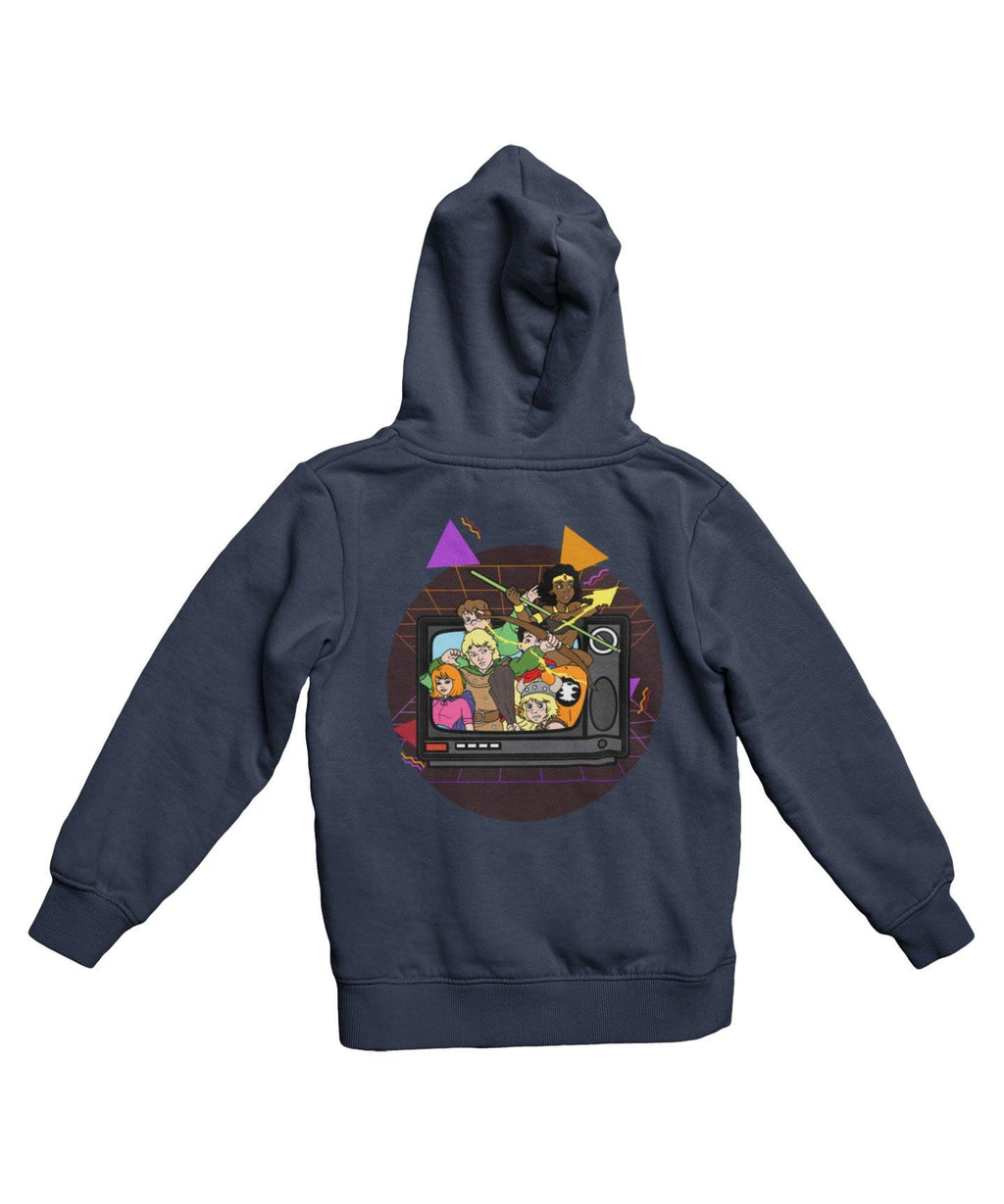 Top Notchy TV Toon Number 6 Back Printed Hoodie product image 4