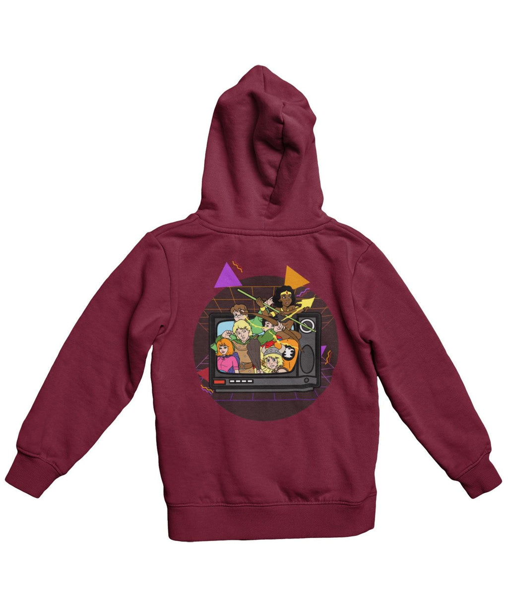 Top Notchy TV Toon Number 6 Back Printed Hoodie product image 3