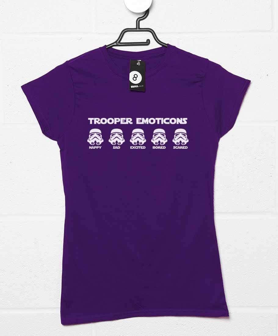 Trooper Emoticons Womens Style T-Shirt product image 1