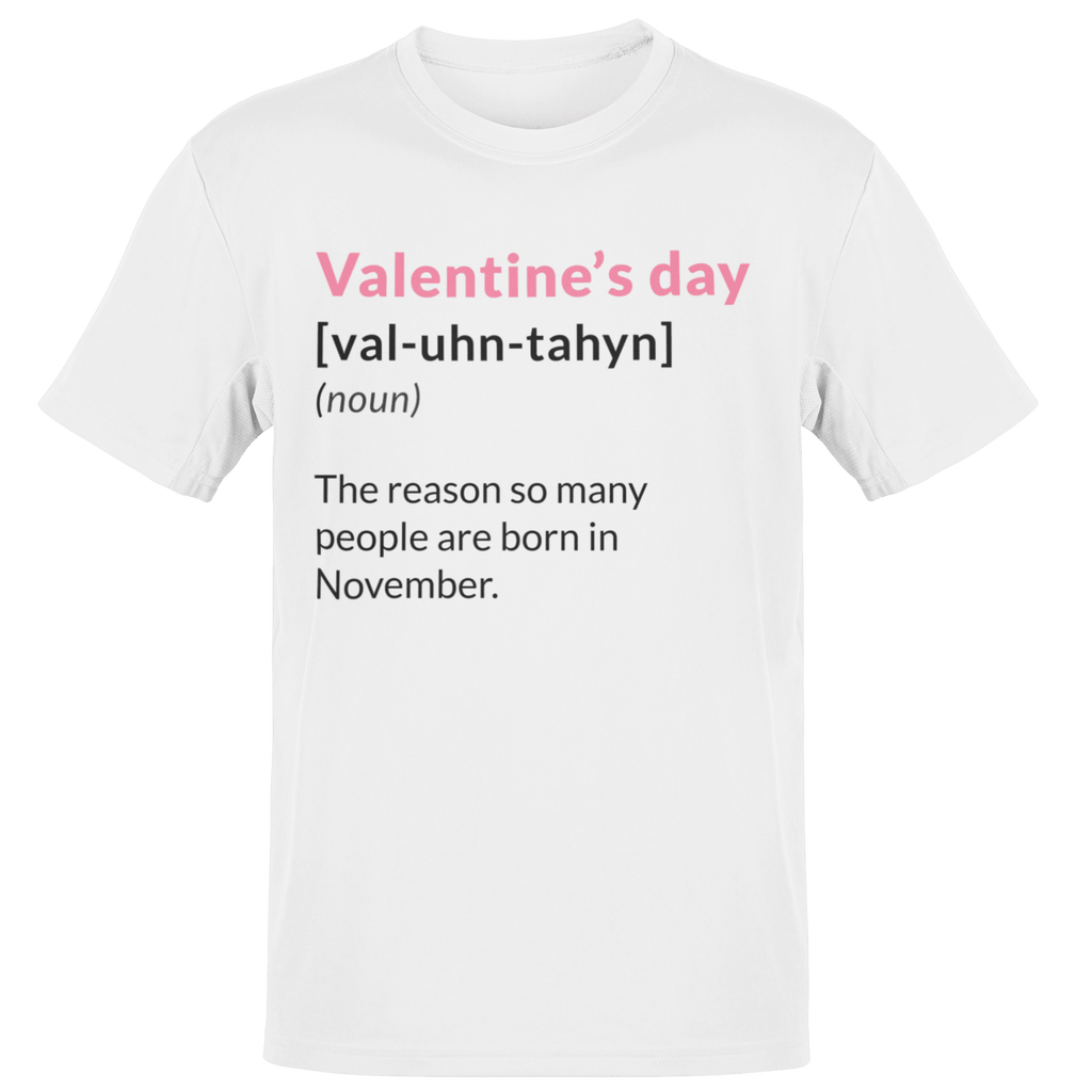 Valentine's Day Definition People Born in November Adult product image 4