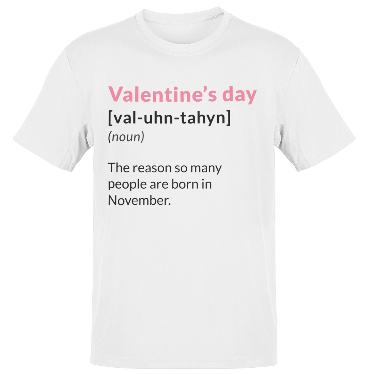 Valentine's Day Definition People Born in November Adult product image 4