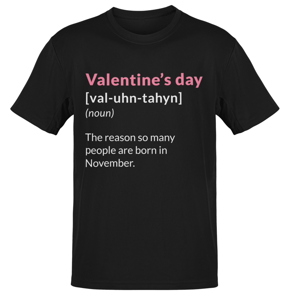 Valentine's Day Definition People Born in November Adult product image 3