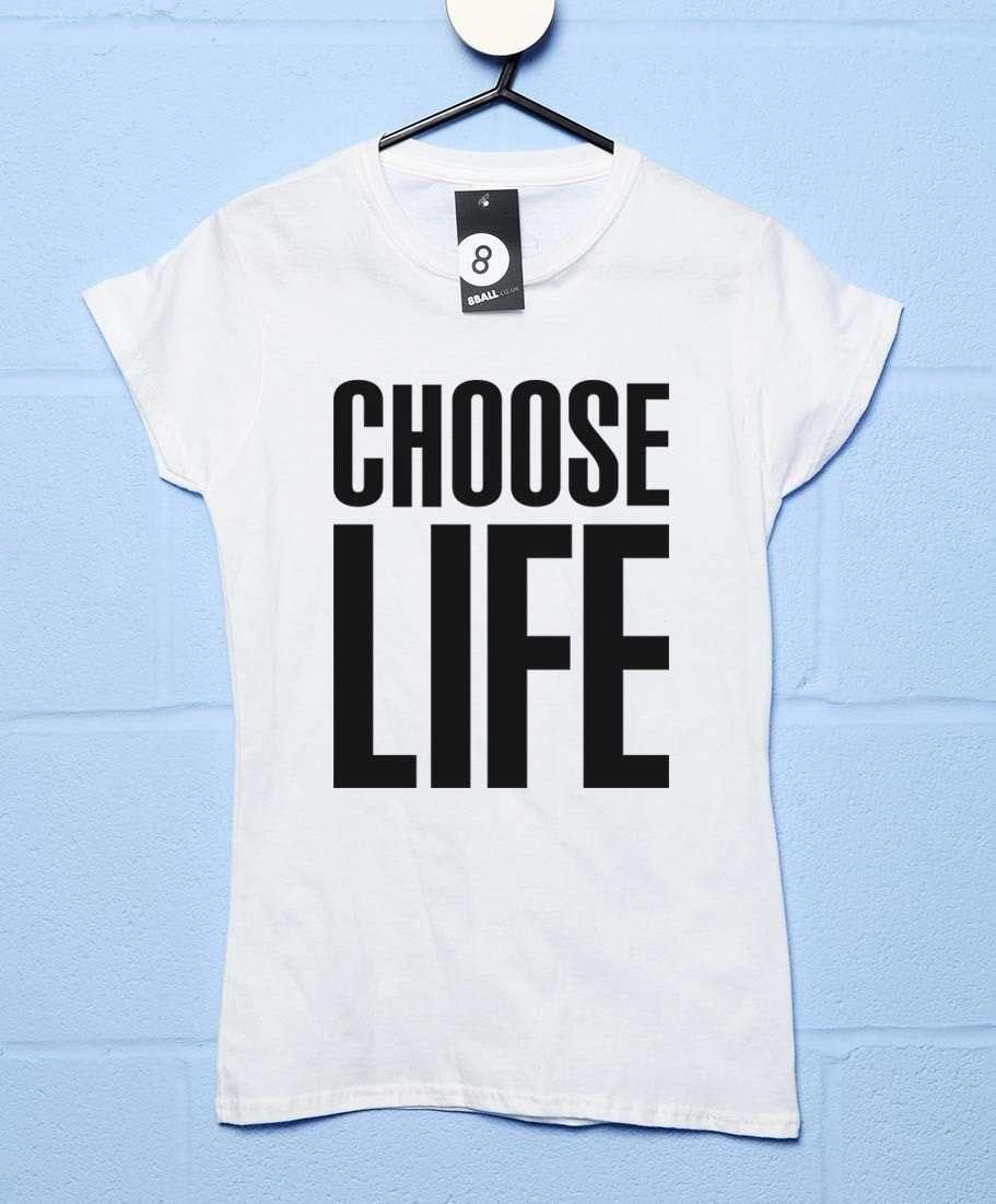Wham Choose Life Womens Fitted T-Shirt product image 1