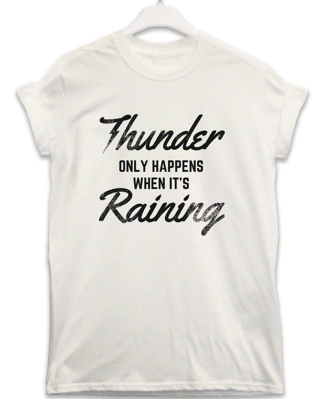 When It's Raining Lyric Quote T-Shirt product image 2
