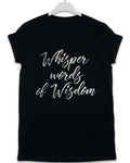 Whisper Words of Wisdom Lyric Quote T-Shirt product image 1