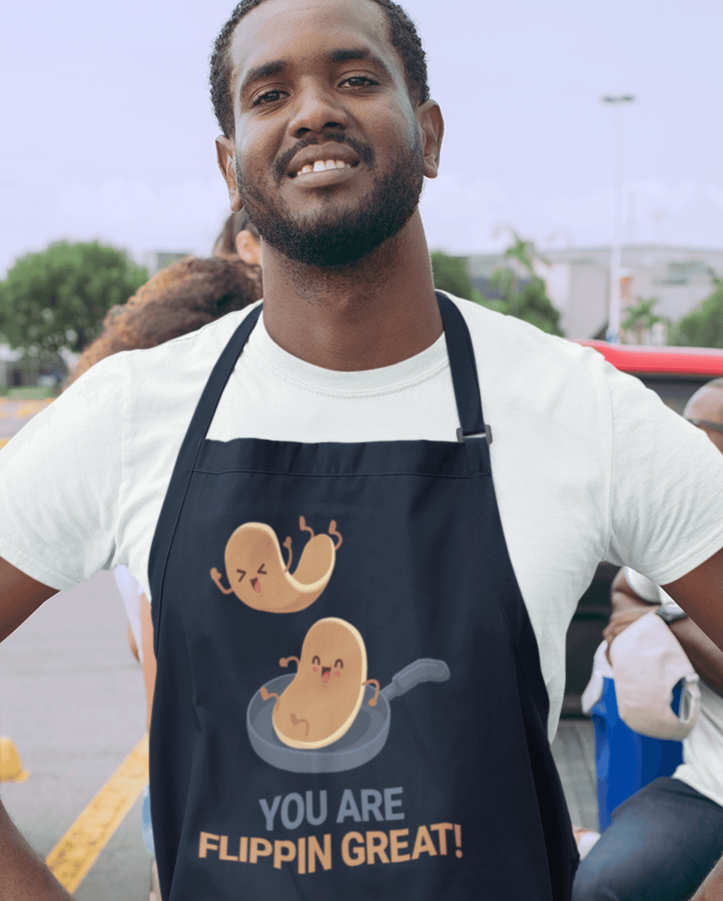You Are Flipping Great Pancake Day Cotton Kitchen Apron