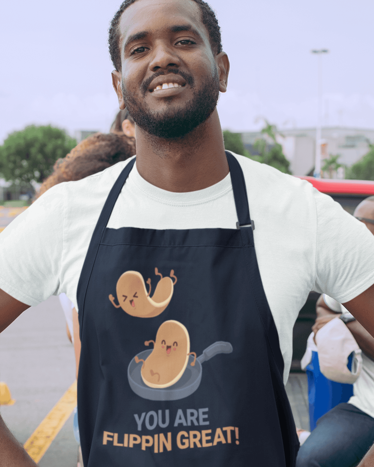 You Are Flipping Great Pancake Day Cotton Kitchen Apron