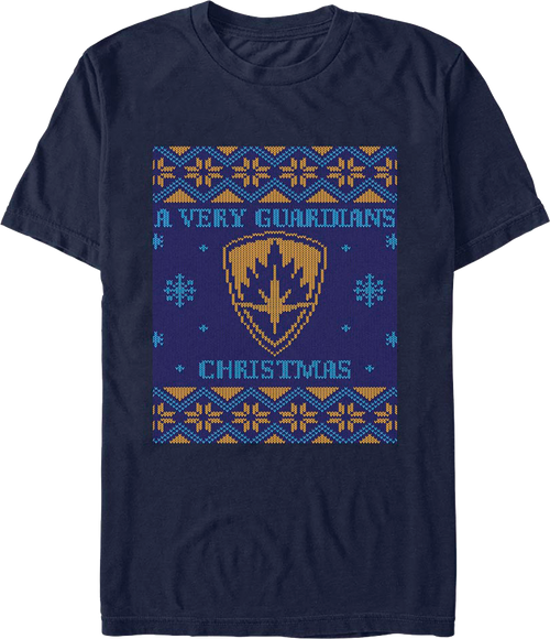 A Very Guardians Christmas Marvel Comics T-Shirt product image 1