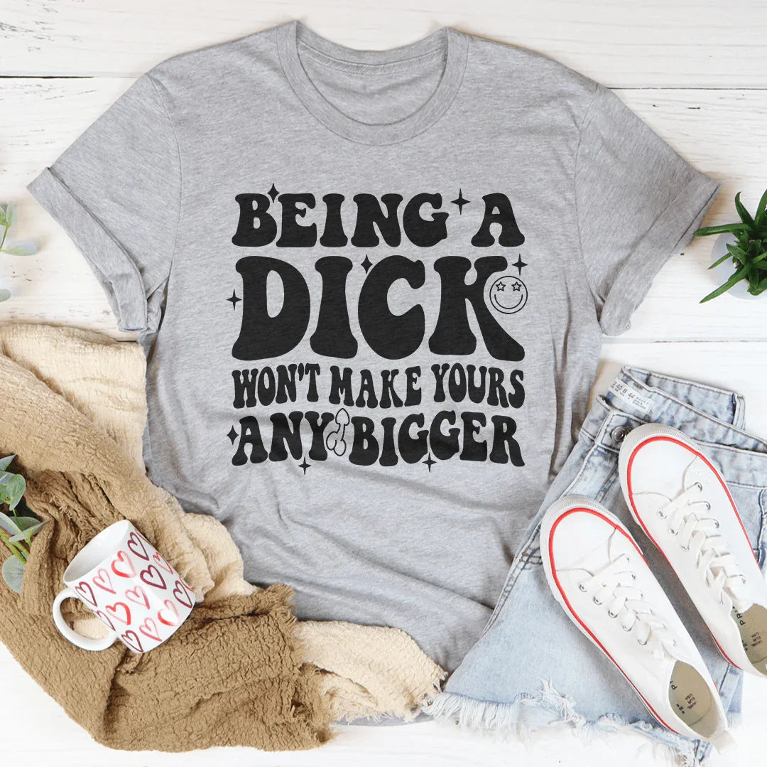 Savage Comeback Quote Top – "Acting Like A Dick" Casual product image 2