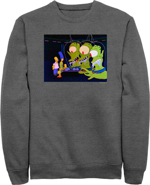 Aliens Simpsons Sweatshirt product image 1